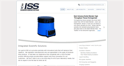 Desktop Screenshot of integratedscientificsolutions.com